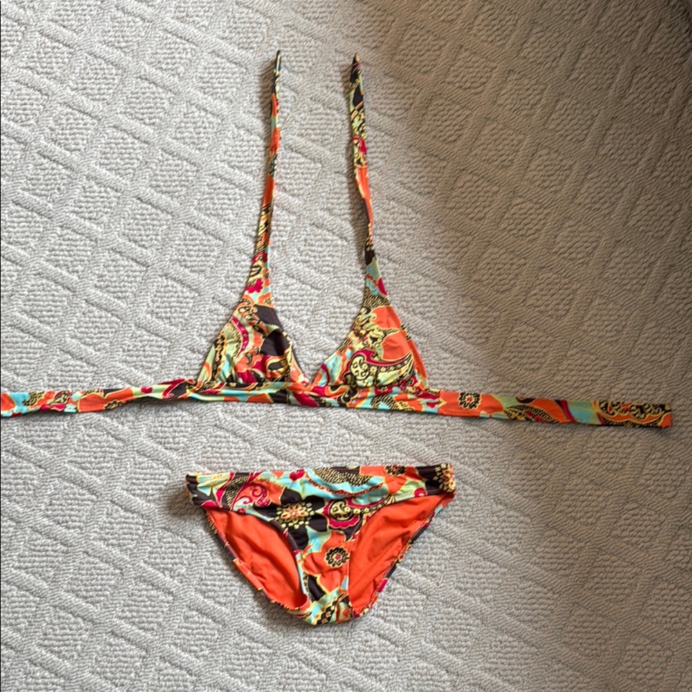 Colorful Floral Bikini Set